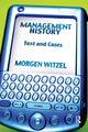 Book cover of: Management History. By: Morgen Witzel
