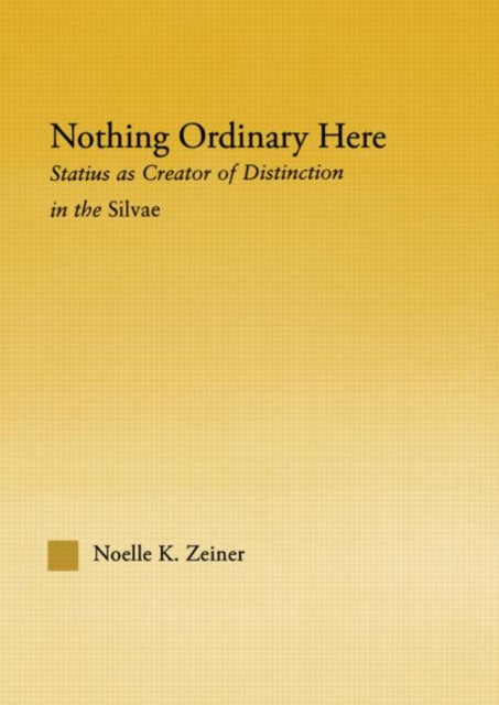 Book cover of: Nothing Ordinary Here