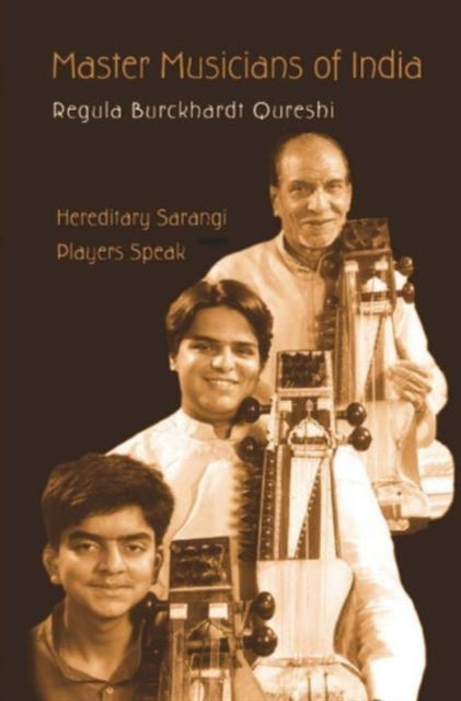 Book cover of: Master Musicians of India. By: Regula Qureshi