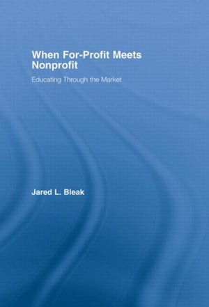 When For-Profit Meets Nonprofit