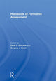 Book cover of: Handbook of Formative Assessment