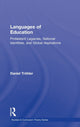 Book cover of: Languages of Education. By: Daniel Tröhler
