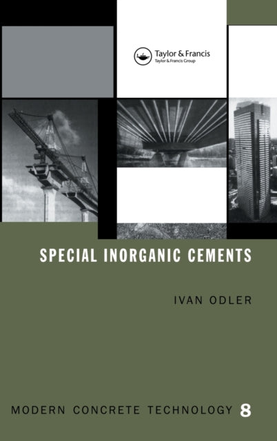 Book cover of: Special Inorganic Cements. By: Ivan Odler