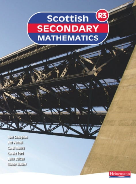 Scottish Secondary Mathematics Red 3 Student Book 9780435040567 Tom Sanaghan