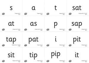 Rapid Phonics Flashcards