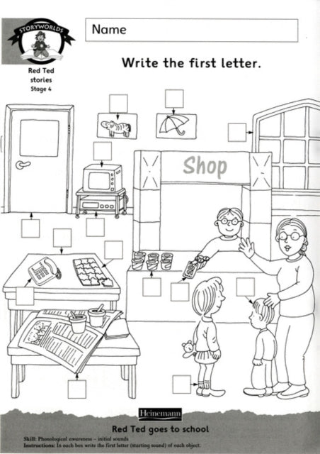 Book cover of: Literacy Edition Storyworlds Stage 4, Our World, Workbook. By: Diana Bentley