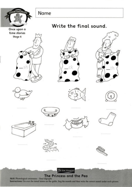 Book cover of: Storyworlds Yr1/P2 Stage 6, Once Upon A Time World, Workbook ( 8 Pack)