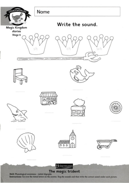 Book cover of: Literacy Edition Storyworlds Stage 6, Fantasy World, Workbook