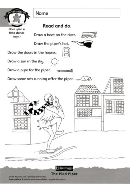 Book cover of: Literacy Edition Storyworlds Stage 7, Once Upon A Time World, Workbook. By: Diana Bentley