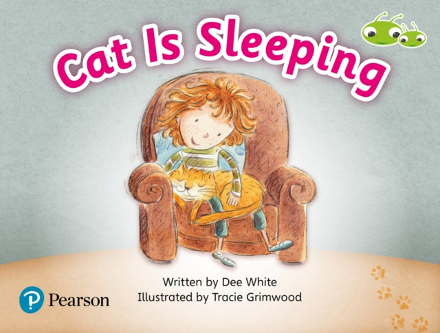 Book cover of: Bug Club Guided Fiction Reception Pink A Cat is Sleeping