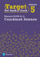 Book cover of: Target Grade 5 Edexcel GCSE (9-1) Combined Science Intervention Workbook