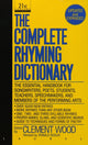 Book cover of: Complete Rhyming Dictionary
