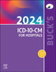 Book cover of: Buck's 2024 ICD-10-CM for Hospitals. By: Elsevier