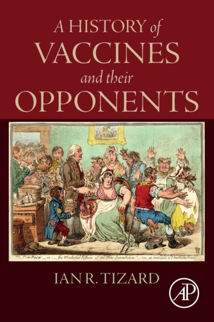 Book cover of: History of Vaccines and their Opponents. By: Ian R. Tizard