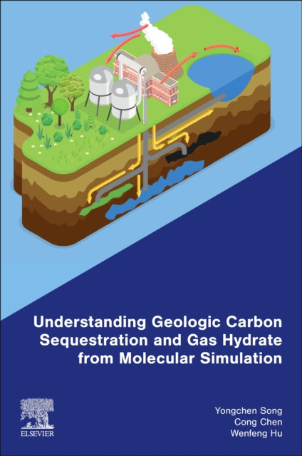 Book cover of: Understanding Geologic Carbon Sequestration and Gas Hydrate from Molecular Simulation. By: Yongchen Song