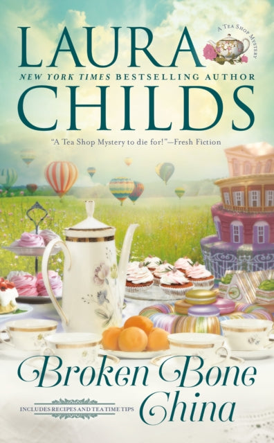 Book cover of: Broken Bone China. By: Laura Childs