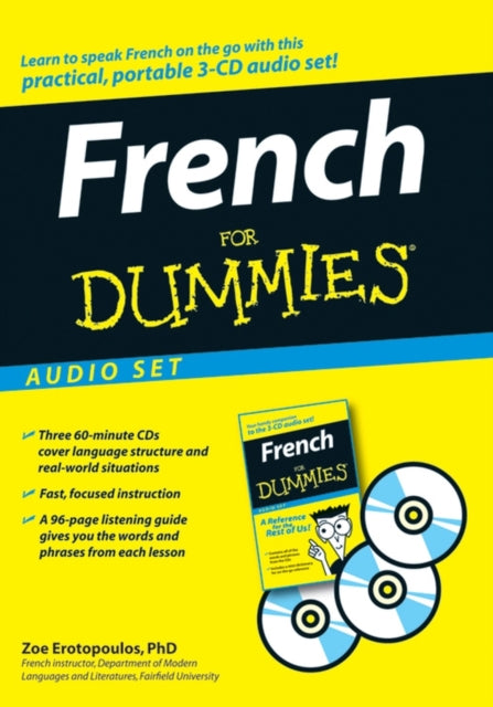 Book cover of: French For Dummies Audio Set. By: Zoe, Ph.D. Erotopoulos