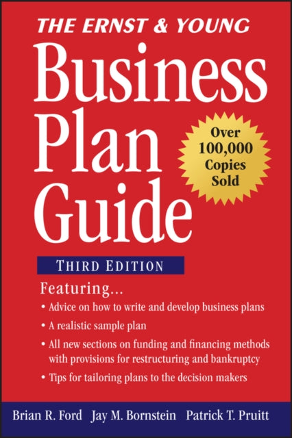 Book cover of: Ernst & Young Business Plan Guide. By: Brian R. Ford
