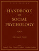 Book cover of: Handbook of Social Psychology, Volume 2. By: Susan T. Fiske