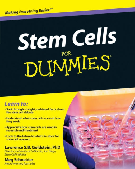Book cover of: Stem Cells For Dummies. By: Hall, Nancy W./ Lensch, M. William
