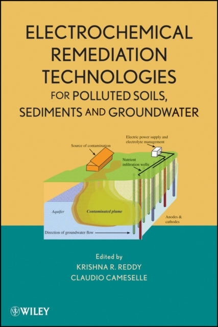 Book cover of: Electrochemical Remediation Technologies for Polluted Soils, Sediments and Groundwater. By: Krishna R. Reddy