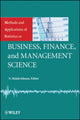 Book cover of: Methods and Applications of Statistics in Business, Finance, and Management Science. By: N. Balakrishnan