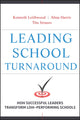 Book cover of: Leading School Turnaround. By: Kenneth A. Leithwood
