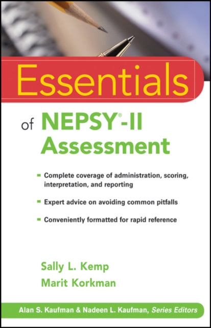 Book cover of: Essentials of NEPSY-II Assessment. By: Sally L. Kemp