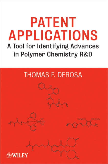 Book cover of: Patent Applications. By: Thomas F. DeRosa