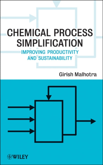 Book cover of: Chemical Process Simplification. By: Malhotra, Girish PE
