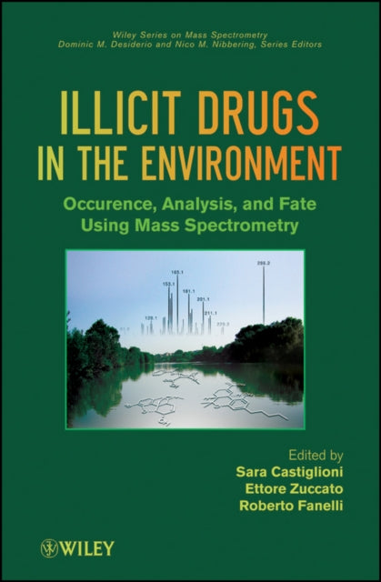 Book cover of: Illicit Drugs in the Environment. By: Sara Castiglioni