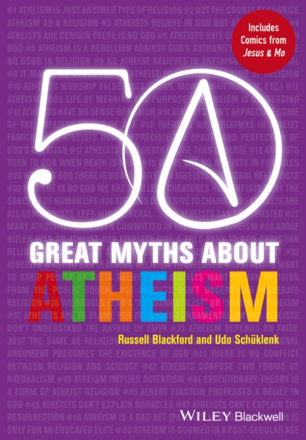 Book cover of: 50 Great Myths About Atheism