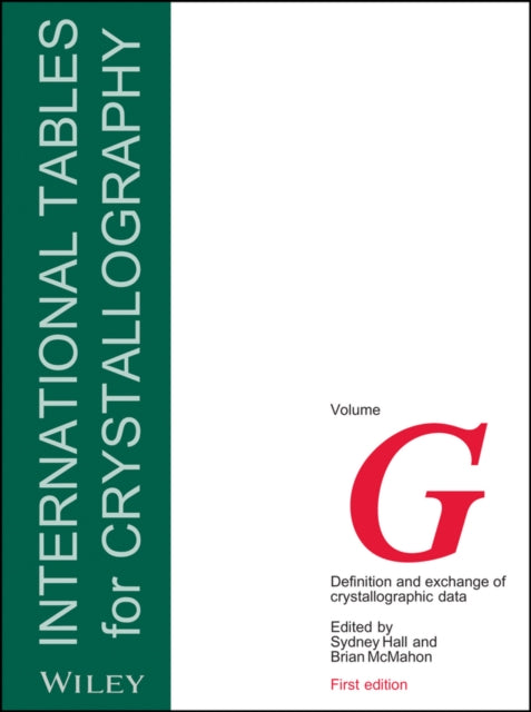 Book cover of: International Tables for Crystallography, Volume G