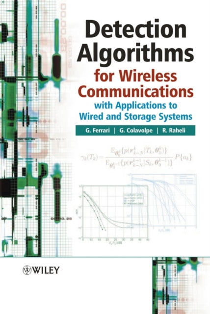 Book cover of: Detection Algorithms for Wireless Communications. By: Gianluigi Ferrari