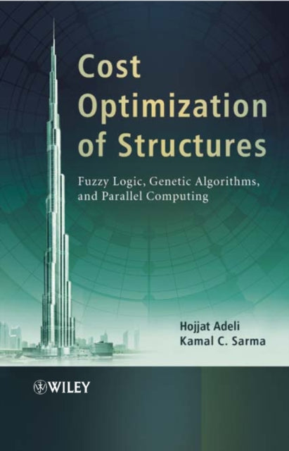 Book cover of: Cost Optimization of Structures. By: Hojjat Adeli