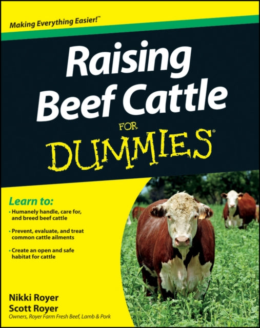 Book cover of: Raising Beef Cattle For Dummies