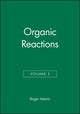 Book cover of: Organic Reactions, Volume 3. By: R. J. Adams