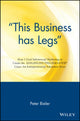 Book cover of: "This Business has Legs"