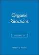 Book cover of: Organic Reactions, Volume 17. By: Edited by: William G. Dauben