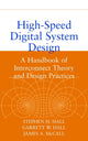 Book cover of: High-Speed Digital System Design. By: Stephen H. Hall