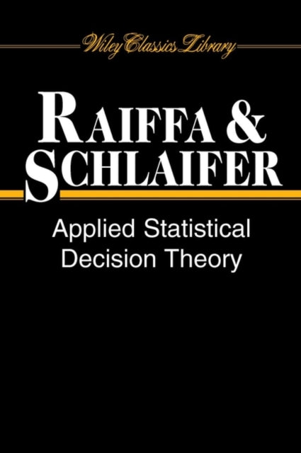 Book cover of: Applied Statistical Decision Theory