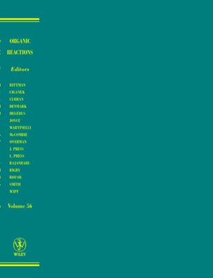 Organic Reactions, Volume 56