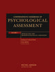 Book cover of: Comprehensive Handbook of Psychological Assessment, Volume 1