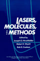 Book cover of: Lasers, Molecules, and Methods, Volume 73