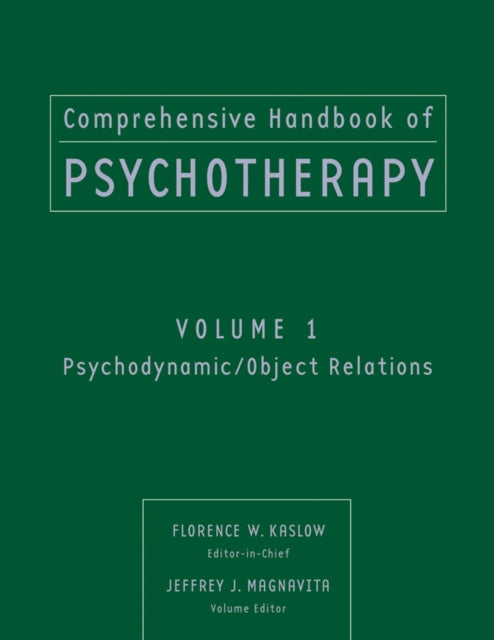 Book cover of: Comprehensive Handbook of Psychotherapy, Psychodynamic / Object Relations