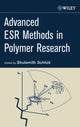 Book cover of: Advanced ESR Methods in Polymer Research. By: Shulamith Schlick