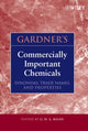 Book cover of: Gardner's Commercially Important Chemicals. By: George W. A. Milne