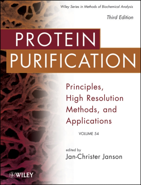 Book cover of: Protein Purification. By: Jan-Christer Janson
