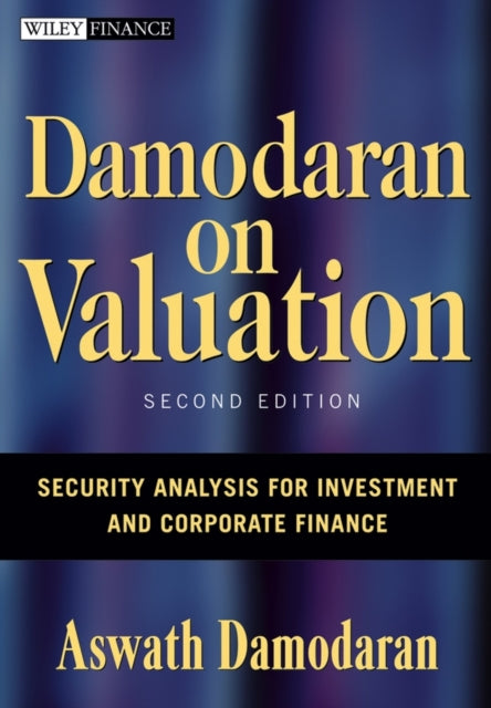Book cover of: Damodaran on Valuation. By: Aswath Damodaran