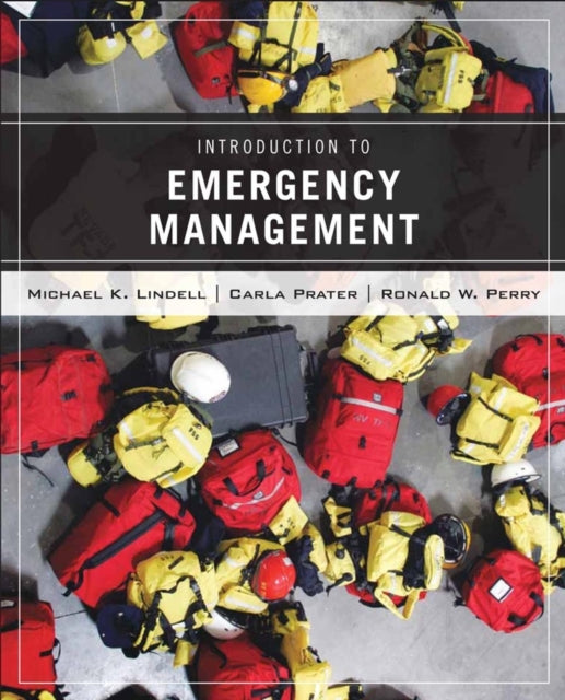 Book cover of: Wiley Pathways Introduction to Emergency Management. By: Michael K., Ph.D. Lindell